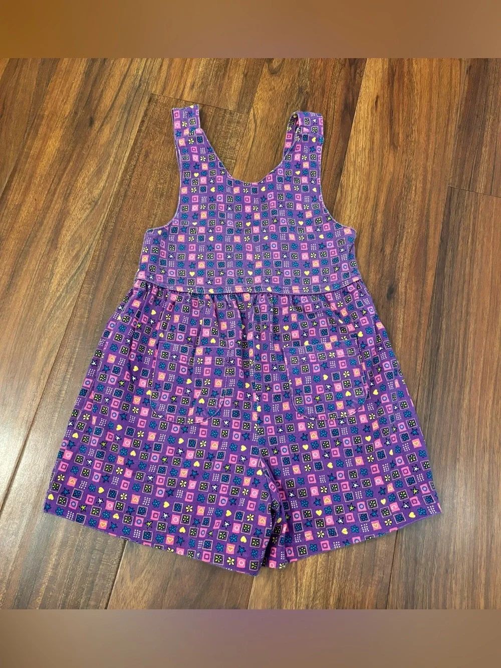 Honors Vintage Purple Heart/Star romper